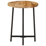 Coffee Table 35x35x45 cm Solid Wood Mango and Iron 371970