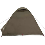 Camping Tent Dome 4-Person Brown Waterproof 4009619