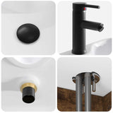 Wall-mounted Sink Vanity Smoked Oak 49 x 41 x 63 cm 890587