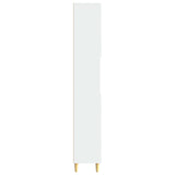 Bathroom Cabinet with Open Shelf ARNHEM White 30 x 31 x 190 cm 896595