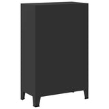 Wardrobe Metal Industrial Style 67x35x107 cm Black 245960