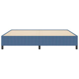 Box Spring Bed Blue 200 x 200 cm Velvet 42006990