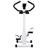 Exercise Bike with Belt Resistance White 92137