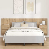 Headboard With Cabinet 3 pcs Artisan Oak Engineered Wood 3416058