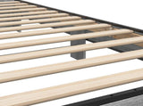 Bed Frame with Headboard Grey Sonoma 80 x 200 cm 8009104