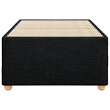 Bed Frame without Mattress Black 100x200 cm Fabric 3284710