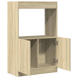 Highboard Sonoma Oak 63x33x100 cm Engineered Wood 855099