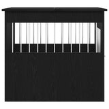 Dog Crate Furniture Black Oak 64.5x80x71 cm Engineered Wood 862177