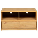 TV Cabinet SAUDA Oak 99x43x55 cm Solid Wood Pine 377597