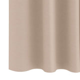 Blackout Curtains with Rings 2 pcs Taupe 260 x 140 cm Polyester 4107442