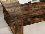 Coffee Table Smoked Oak 96 x 54 x 44 cm Engineered Wood 8000152