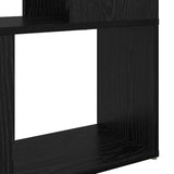 TV Cabinet Set Black 80 x 24 x 156 cm Engineered Wood 875205