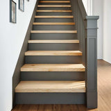 Stair Treads 2 pcs Untreated 80x30x2 cm Solid Wood Oak 3283779