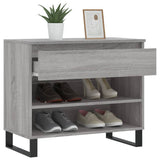 Shoe Cabinet Grey Sonoma 70x36x60 cm Engineered Wood 831450