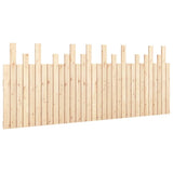 Wall Headboard 204x3x80 cm Solid Wood Pine 824778