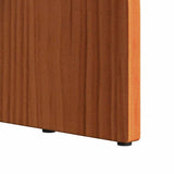 Coffee Table Wax Brown 80 x 40 x 35 cm Solid Pine Wood 873534