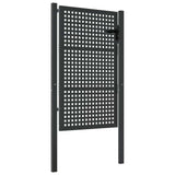 Garden Gate Anthracite 100x150 cm Steel 154562