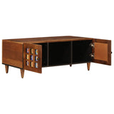 Coffee Table Brown 100 x 54 x 40 cm Solid Mango Wood 4018236