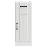 Kitchen Base Cabinet Lucca White Engineered Wood 853697