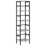 Bookshelf Grey Sonoma 40 x 29.5 x 149 cm Engineered Wood 883913