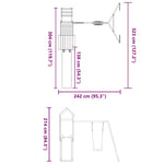 Outdoor Playset Solid Wood Douglas 3155877