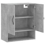 Wall Cabinet Concrete Grey 60x31x70 cm Engineered Wood 829904