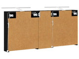 Bathroom Cabinet Set 3 pcs 100 x 10.5 x 60.5 cm Engineered wood 3403705