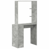 Desk Concrete Grey 78.5 x 37 x 154.5 cm Engineered Wood 869341