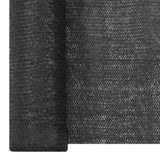 Privacy Net Black 1.5x50 m HDPE 150 g/m 149343