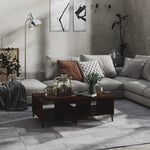 Coffee Table Smoked Oak 103.5x60x35 cm Engineered Wood 813179