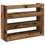 Shoe Rack Old Wood 80x25x62 cm Engineered Wood 859921