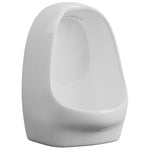 Wall Hung Urinal with Flush Valve Ceramic White 143986
