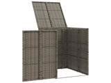 Box Garbage Bin Box Grey 65 x 80 x 115 cm Polyethylene 42008241