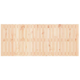 Wall Headboard 147x3x60 cm Solid Wood Pine 824843