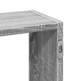 Wall Shelf Grey Sonoma 159x18x66 cm Engineered Wood 853304