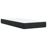 Box Spring Bed with Mattress Black 100x200 cm Velvet 3286230