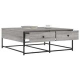 Coffee Table Grey Sonoma 100x99x40 cm Engineered Wood 835297