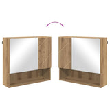 Mirror Cabinet Artisan Oak 59 x 17 x 55 cm Engineered Wood 883373