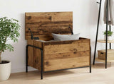 Storage Box Old Wood 60 x 40 x 49.5 cm Engineered Wood 8013672