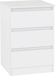 ZNTS Malvern 3 Drawer Bedside 100-103-072