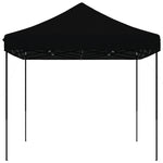 Foldable Party Tent Pop-Up Black 440x292x315 cm 4004966