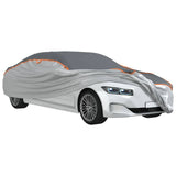 Car Cover for Sedan Hail Protection Full S Grey and Silver 4008943