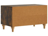 Bedside Cabinet Smoked Oak 62 x 34.5 x 48 cm Engineered Wood 894090