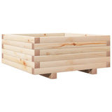 Garden Planter 60x60x26.5 cm Solid Wood Pine 847298