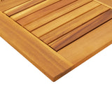Table Top 80x80x2.2 cm Square Solid Wood Acacia 4004256