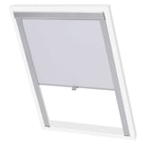 ZNTS Blackout Roller Blind White SK06 133511