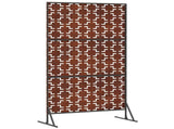 Privacy Screen 100 x 50 x 180 cm Weathering Steel Rusty 868583