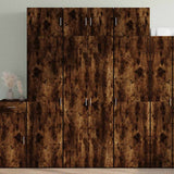 Storage Cabinet Smoked Oak 70x42.5x225 cm Engineered Wood 3281326