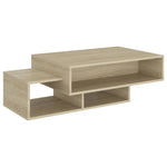 Coffee Table Sonoma Oak 105x55x32 cm Engineered Wood 808525