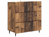 Drawer Cabinet Old Wood 66 x 34.5 x 92 cm Engineered Wood 894383